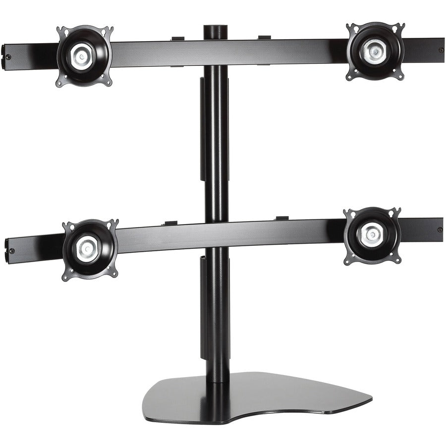 Chief Widescreen Quad Display Desk Mount - For Displays 10-30" - Black KTP445B