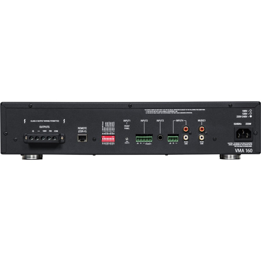 JBL Commercial VMA160 Amplifier - 60 W RMS - 1 Channel NVMA160-0-US