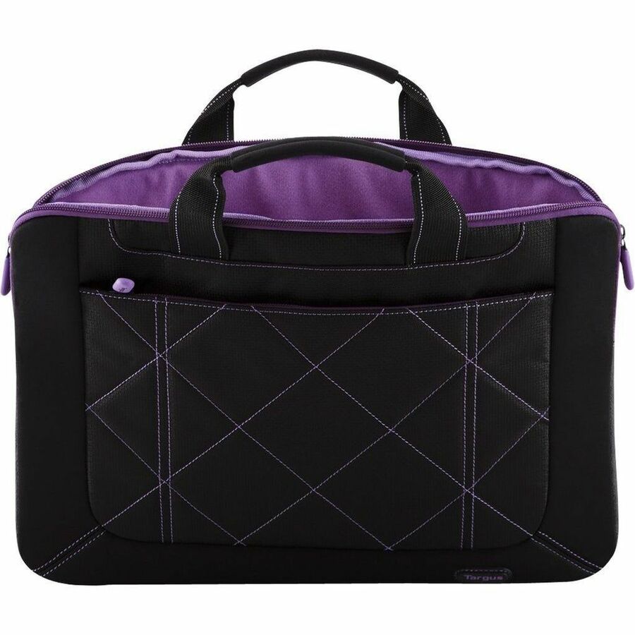 Targus Pulse TSS57401US Carrying Case (Sleeve) for 14" to 16" Notebook - Black, Purple - TAA Compliant TSS57401US