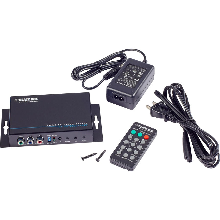Black Box HDMI to Analog Video Converter and Scaler AVSC-HDMI-VIDEO