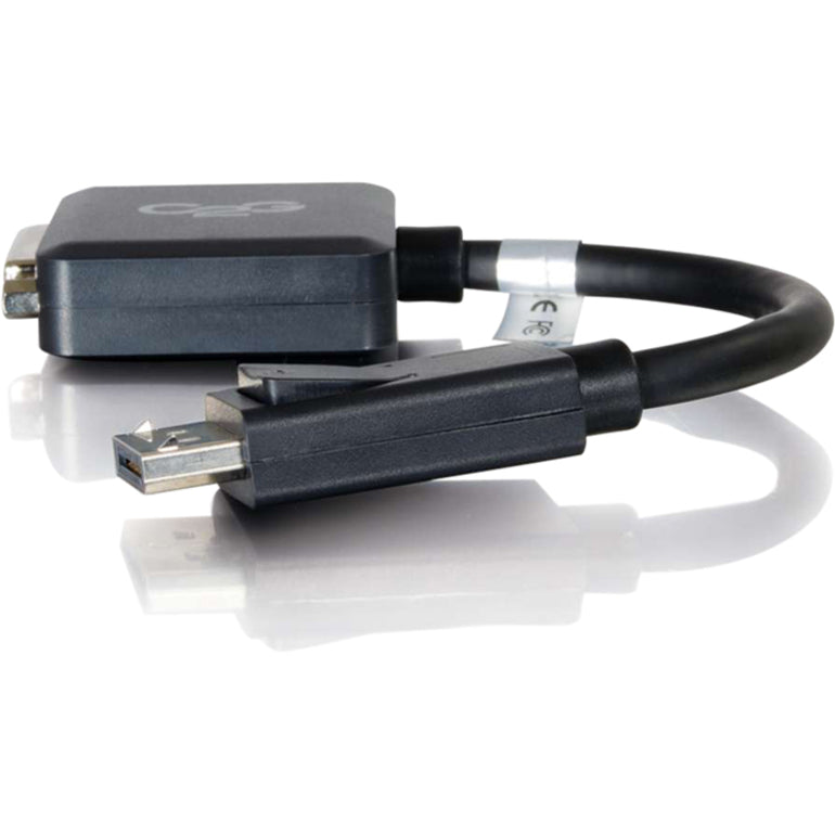 C2G 8in DisplayPort to DVI-D (Single-Link) Adapter Converter - M/F 54321