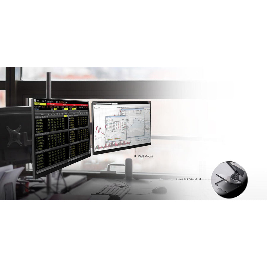 LG 24BK550Y-I 24" Class Full HD LCD Monitor - 16:9 - Textured Black - TAA Compliant 24BK550Y-I