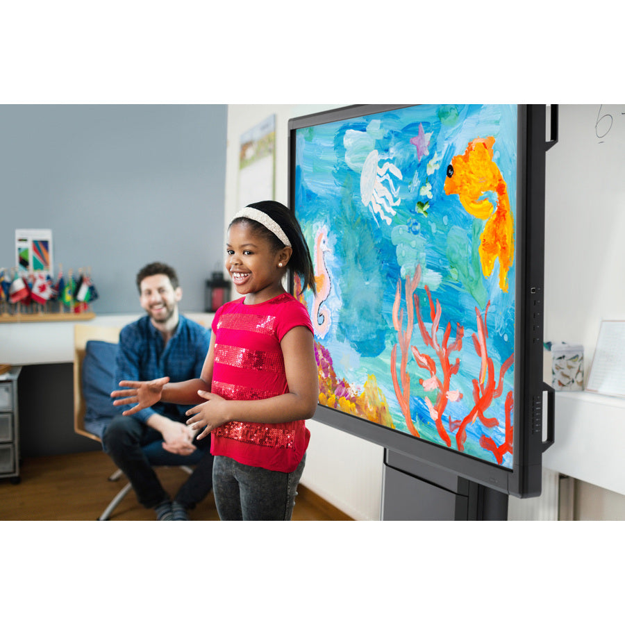 Chief X-Large Electric Height Adjustable Floor Support Display Mount - Black XFD1U