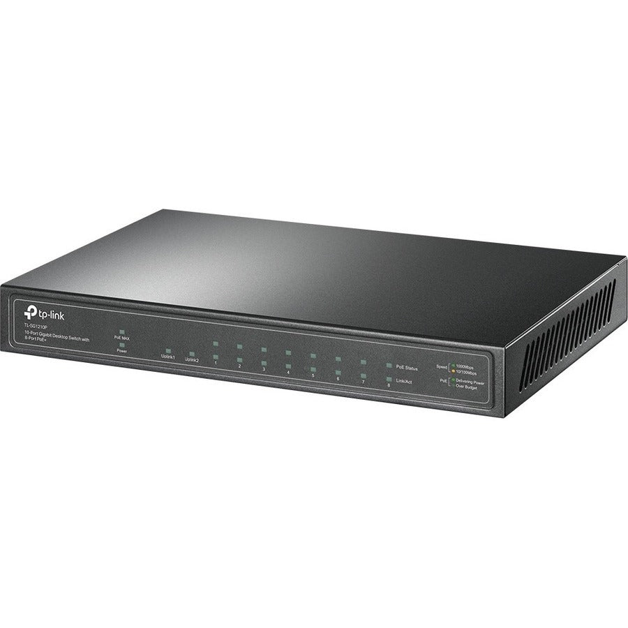TP-Link TL-SG1210P - 8-Port Gigabit PoE Switch TL-SG1210P