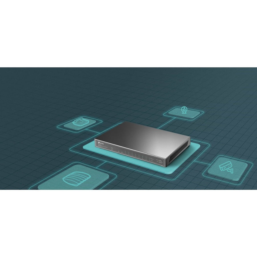 TP-Link TL-SG1210P - 8-Port Gigabit PoE Switch TL-SG1210P