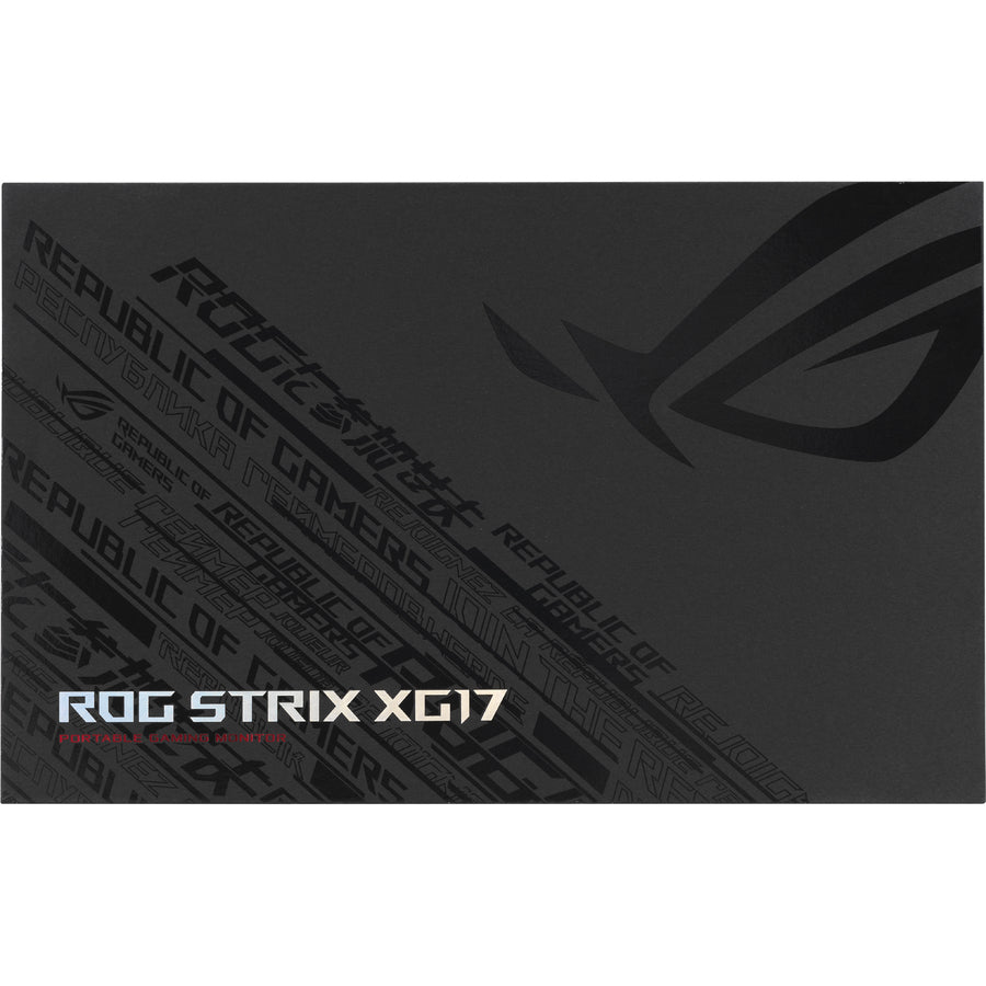 Asus ROG Strix XG17AHPE 17" Class Full HD Gaming LCD Monitor - 16:9 - Black XG17AHPE