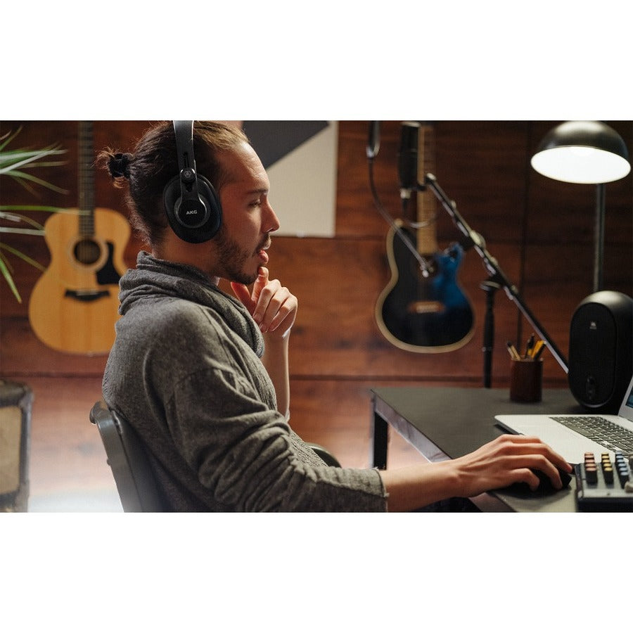 AKG K371 Over-Ear, Closed-Back Foldable Studio Headphones K371