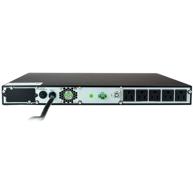 Vertiv Liebert PSI5 UPS - 1000VA 900W 120V 1U Line Interactive AVR Rack Mount UPS, 0.9 Power Factor PSI5-1000RM1201U