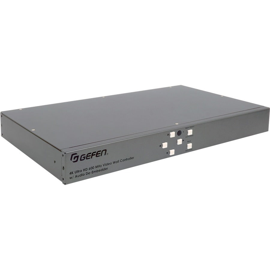 Gefen 4K Ultra HD 600 MHz 1�4 Video Wall Controller w/ Audio De-Embedder EXT-UHD600A-VWC-14
