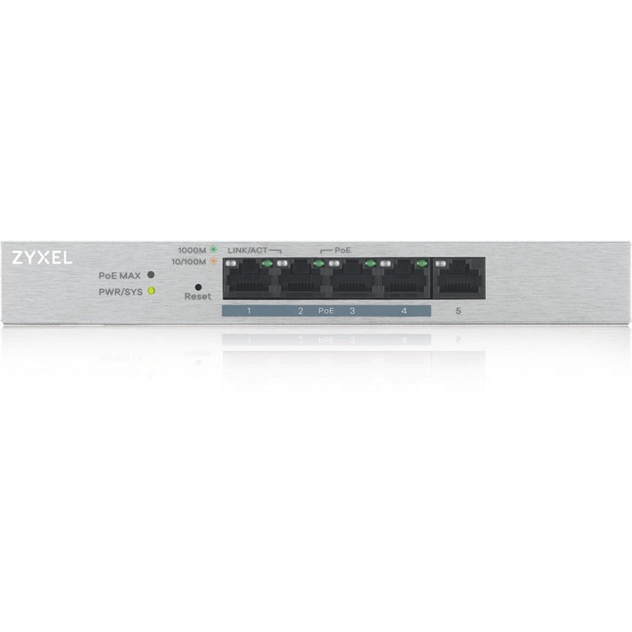 ZYXEL 5-Port GbE Web Managed PoE Switch GS1200-5HPv2