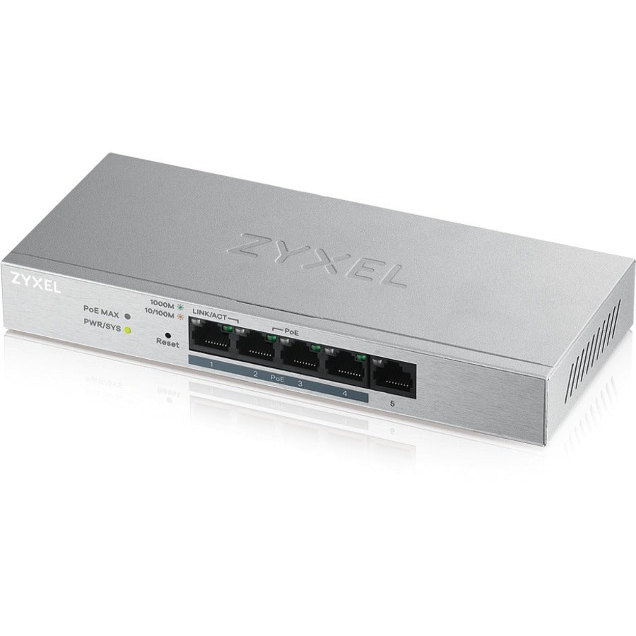ZYXEL 5-Port GbE Web Managed PoE Switch GS1200-5HPv2