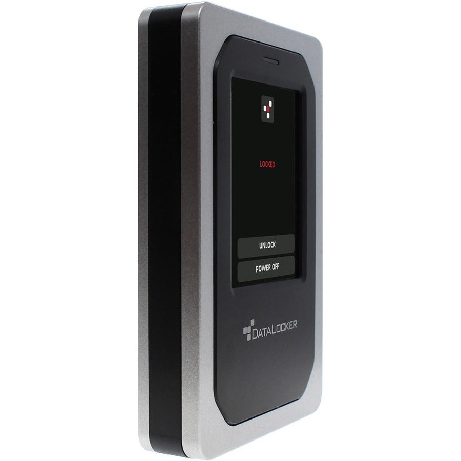 DataLocker DL4 FE 500 GB Portable Hard Drive - External - TAA Compliant DL4-500GB-FE