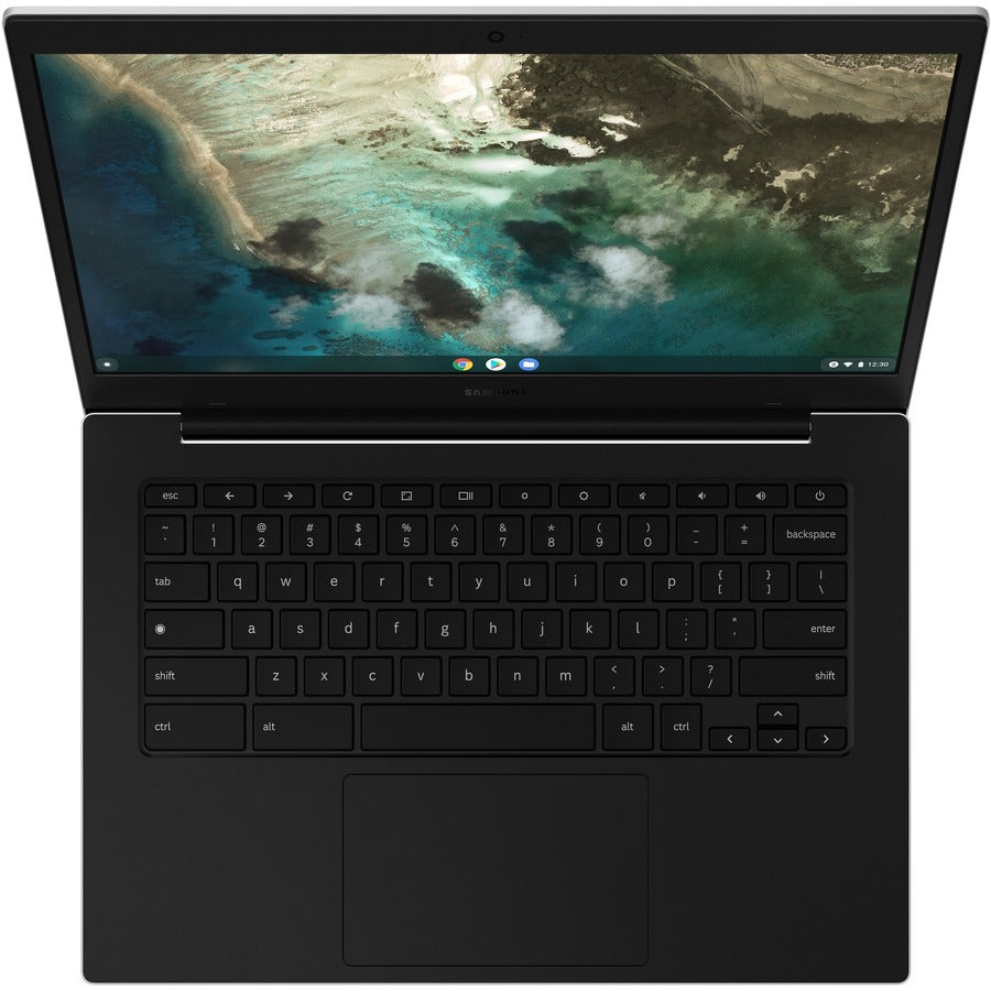 Samsung Galaxy Chromebook Go XE340XDA-KA1US 14" Chromebook - HD - Intel Celeron N4500 - 4 GB - 32 GB Flash Memory - Silver XE340XDA-KA1US