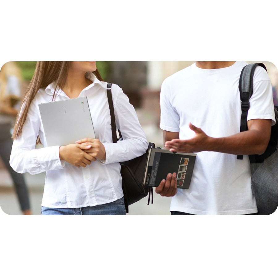 Samsung Galaxy Chromebook Go XE340XDA-KA1US 14" Chromebook - HD - Intel Celeron N4500 - 4 GB - 32 GB Flash Memory - Silver XE340XDA-KA1US