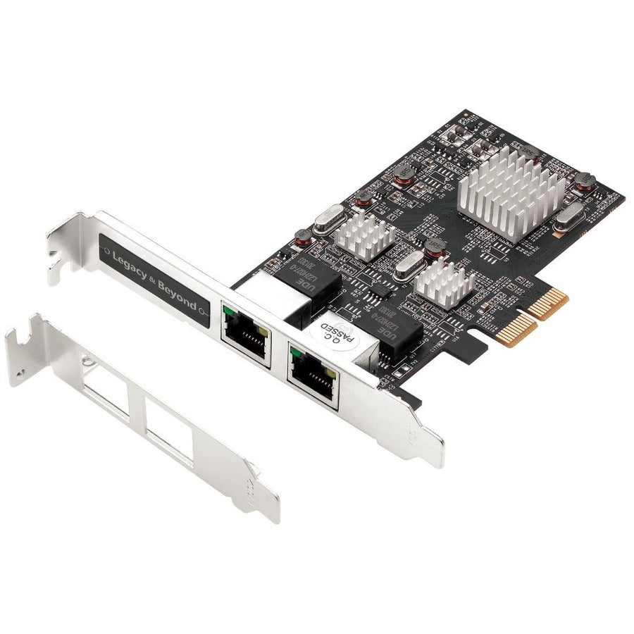 SIIG Dual 2.5G 4-Speed Multi Gigabit Ethernet PCIe Card LB-GE0711-S1