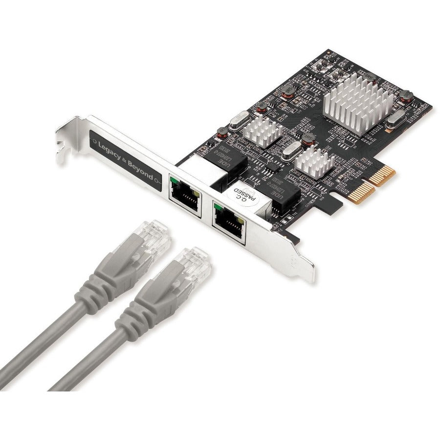 SIIG Dual 2.5G 4-Speed Multi Gigabit Ethernet PCIe Card LB-GE0711-S1