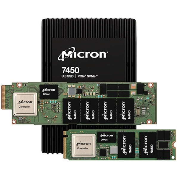 Micron 7450 PRO 960 GB Solid State Drive - M.2 2280 Internal - PCI Express NVMe (PCI Express NVMe 4.0 x4) - Read Intensive - TAA Compliant MTFDKBA960TFR-1BC15ABYYR