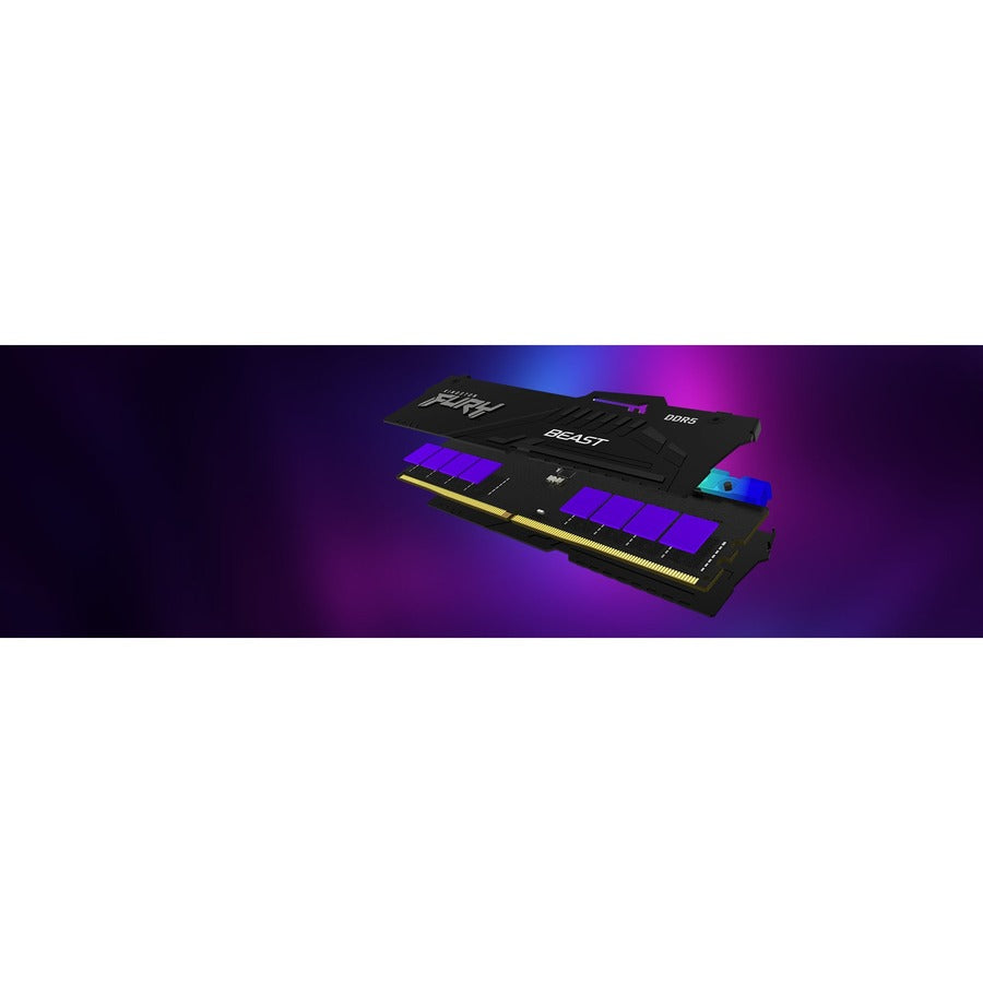 Kingston FURY Beast 16GB (2 x 8GB) DDR5 SDRAM Memory Kit KF556C40BBAK2-16