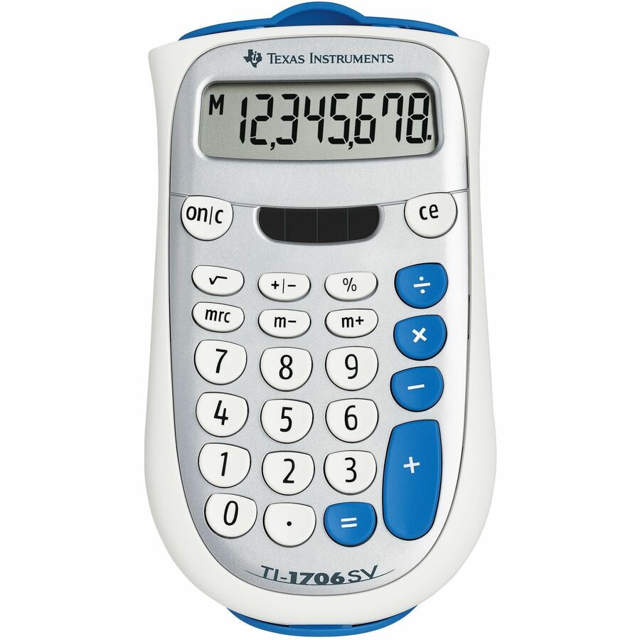 Texas Instruments TI-1706 SV Simple Calculator 1706SV/TBL/2L1