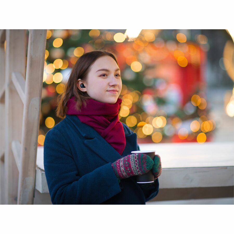 JVC HA-A6T-B Gumy Mini True Wireless Earphones - Olive Black HA-A6T-B