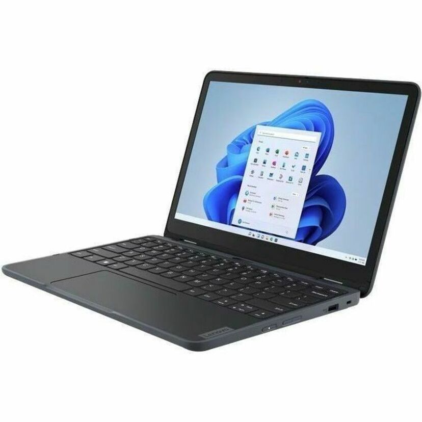 Lenovo 82VM000PUS 11.6" Touchscreen Convertible 2 in 1 Notebook - HD - Intel N100 - 8 GB - 128 GB SSD - English Keyboard - Slate Gray 82VM000PUS