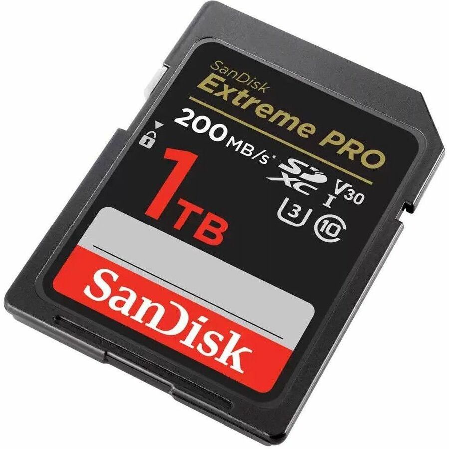 SanDisk Extreme PRO SDSDXXD-1T00-ANCIN 1 TB Class 10/UHS-I (U3) V30 SDXC - 1 Pack SDSDXXD-1T00-ANCIN