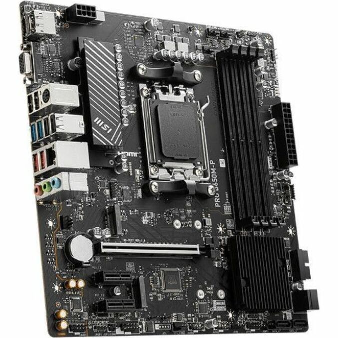 MSI B650M-P Gaming Desktop Motherboard - AMD B650 Chipset - Socket AM5 - Micro ATX B650M-P