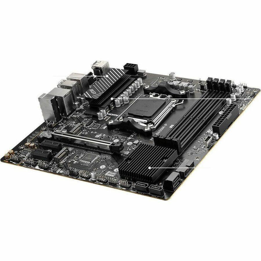 MSI B650M-P Gaming Desktop Motherboard - AMD B650 Chipset - Socket AM5 - Micro ATX B650M-P
