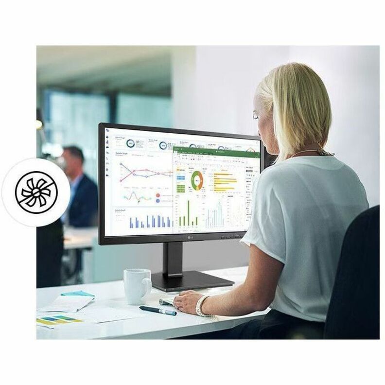 LG 24CQ650N-6N All-in-One Thin Client - Intel Celeron N5105 Quad-core (4 Core) 2 GHz - Matte Black 24CQ650N-6N