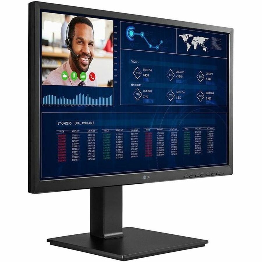 LG 24CQ650N-6N All-in-One Thin Client - Intel Celeron N5105 Quad-core (4 Core) 2 GHz - Matte Black 24CQ650N-6N