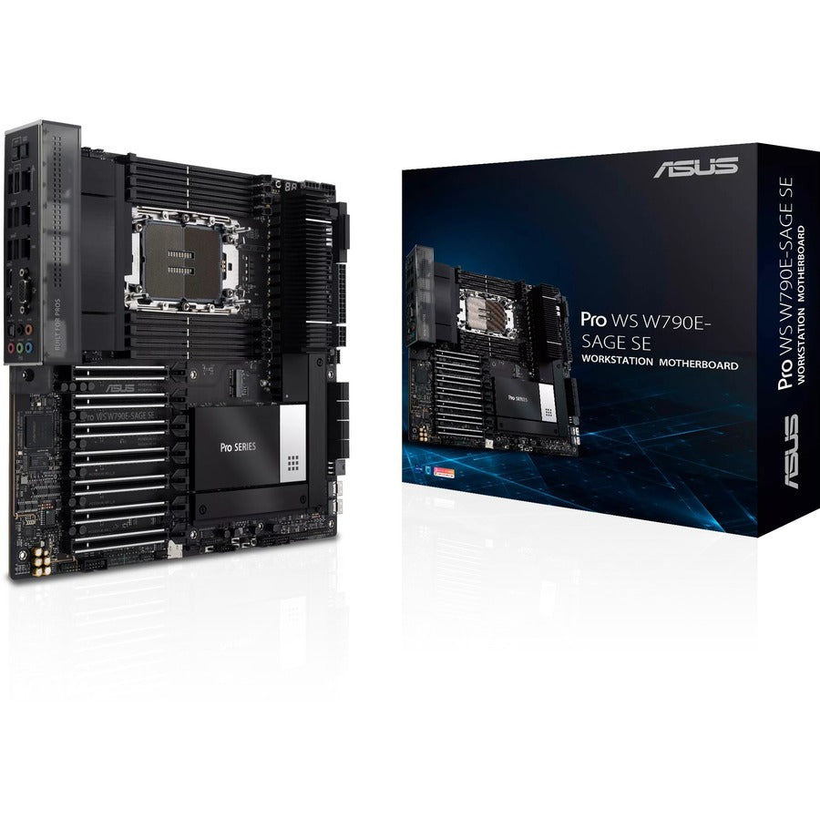 Asus PRO WS W790E-SAGE SE Desktop Motherboard - Intel W790 Chipset - Socket LGA-4677 PRO WS W790E-SAGE SE