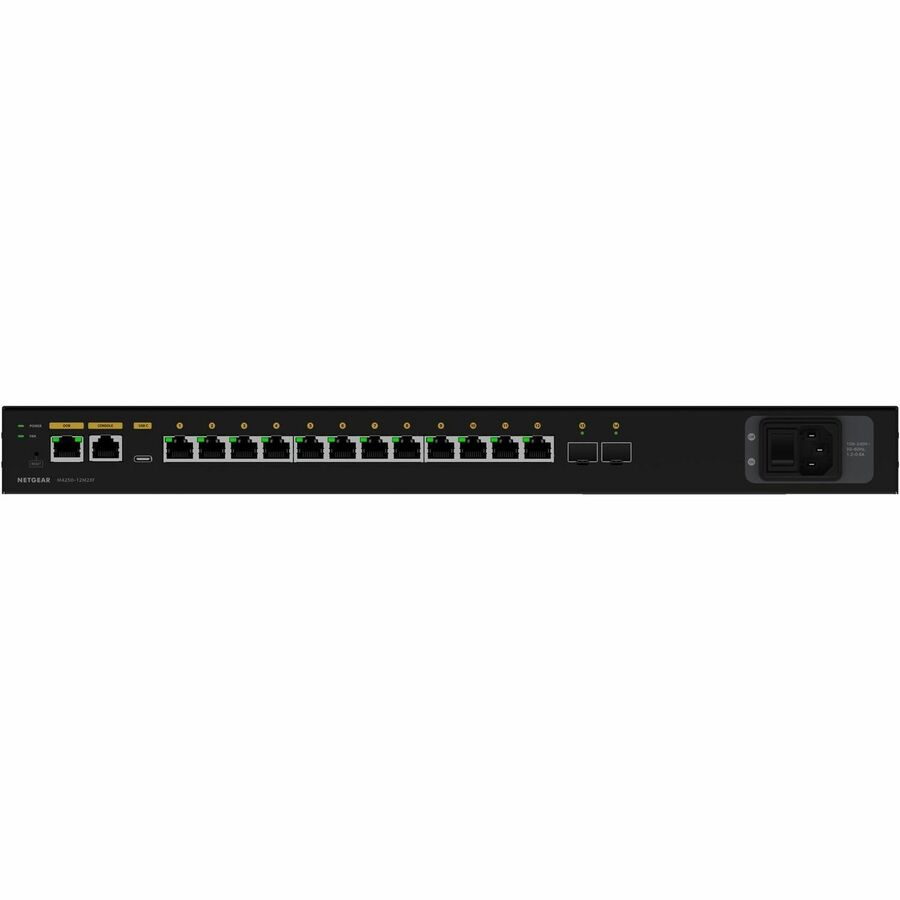 Netgear AV Line M4250-12M2XF 12x2.5G and 2xSFP+ Managed Switch (MSM4214X) MSM4214X-TAANAS