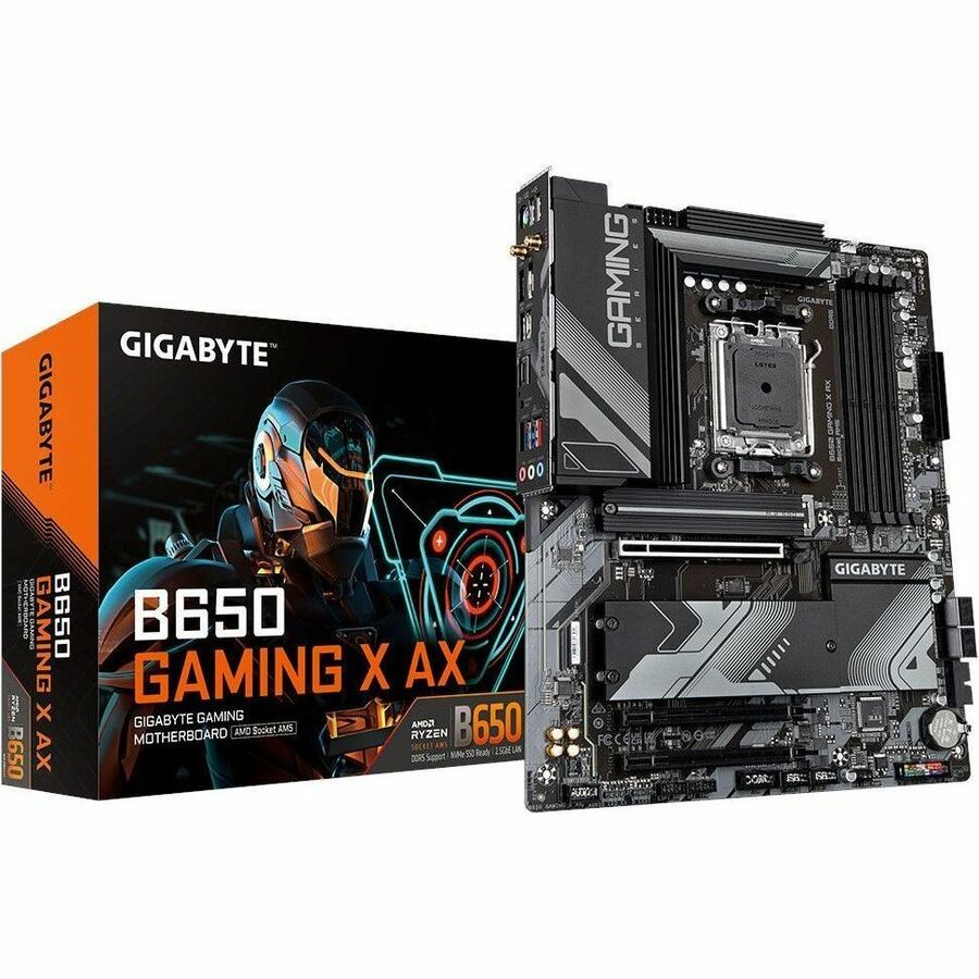 Aorus Ultra Durable Gaming Desktop Motherboard - AMD B650 Chipset - Socket AM5 - ATX B650 GAMING X AX