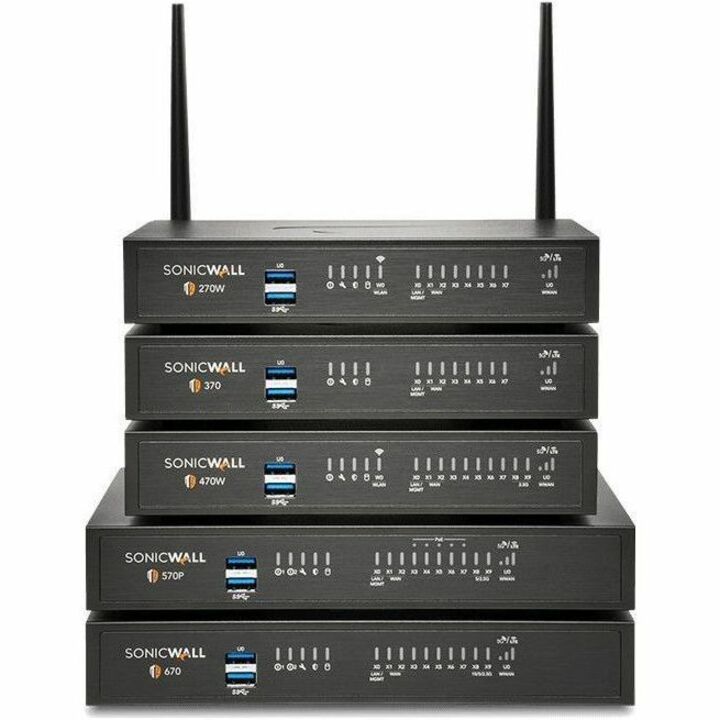 SonicWall TZ370 Network Security/Firewall Appliance 03-SSC-1370