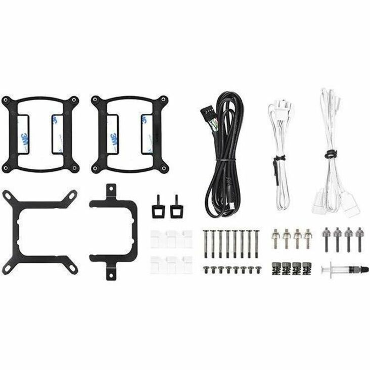 Thermaltake TH240 V2 Ultra ARGB Sync All-In-One Liquid Cooler - Snow Edition CL-W404-PL12SW-A