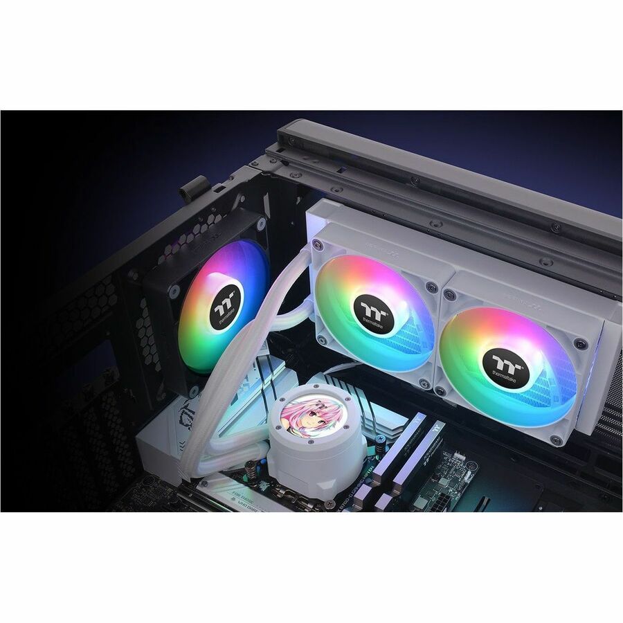 Thermaltake TH240 V2 Ultra ARGB Sync All-In-One Liquid Cooler - Snow Edition CL-W404-PL12SW-A