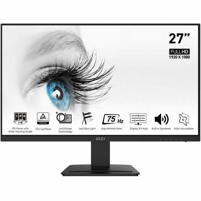 MSI Pro MP273A 27" Class Full HD LCD Monitor - 16:9 PROMP273A