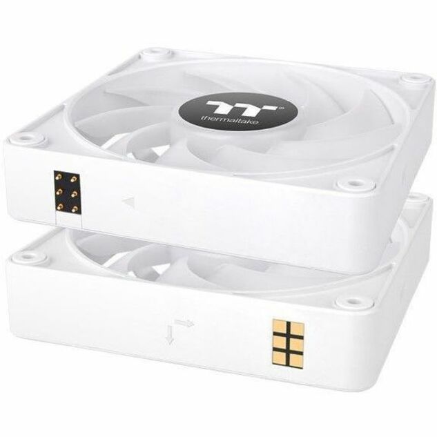 Thermaltake CT140 EX ARGB Sync PC Cooling Fan White (3-Fan Pack) - 3 Pack CL-F191-PL14SW-A