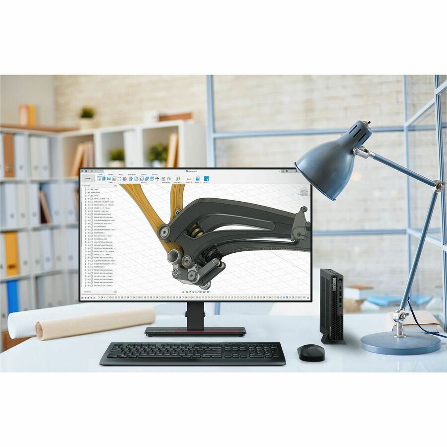 Lenovo ThinkStation P3 30H00072US Workstation - 1 x Intel Core i7 14th Gen i7-14700 - vPro Technology - 16 GB - 512 GB SSD - Tiny - Black 30H00072US