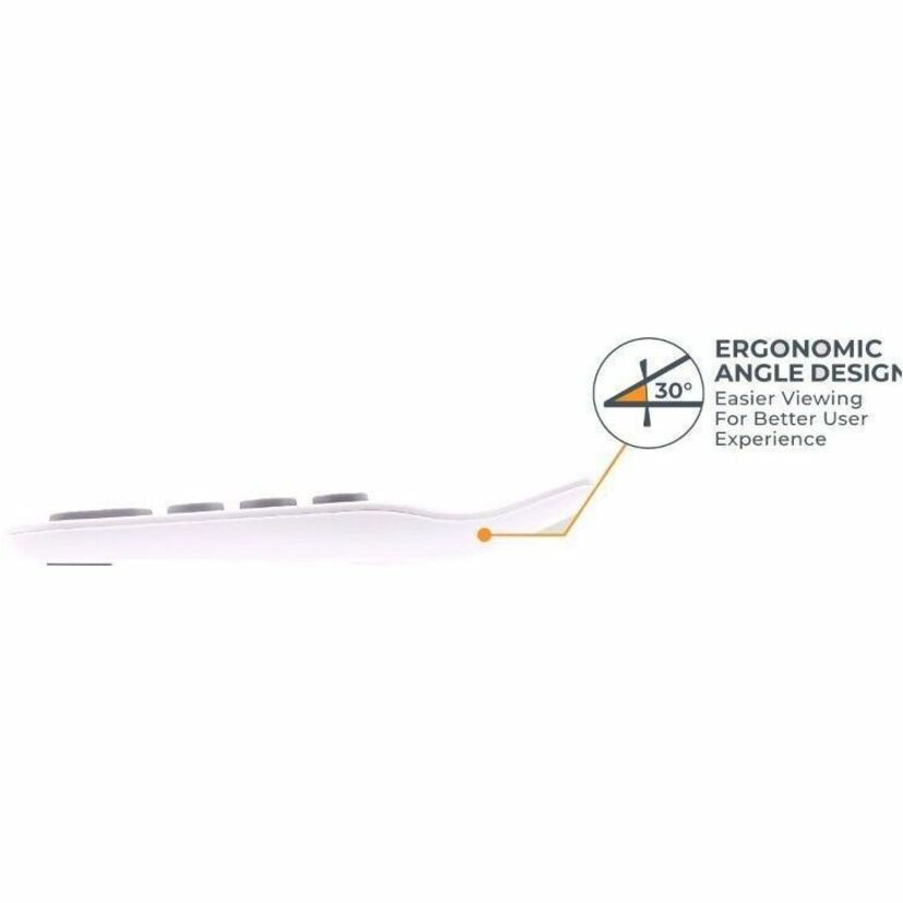 Adesso CD-8185W 8 Digits Basic Calculator (White) CD-8185W