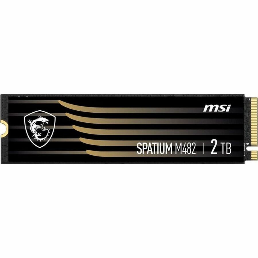 MSI SPATIUM M482 2 TB Solid State Drive - M.2 2280 Internal - PCI Express NVMe (PCI Express NVMe 4.0 x4) SM482N2TB