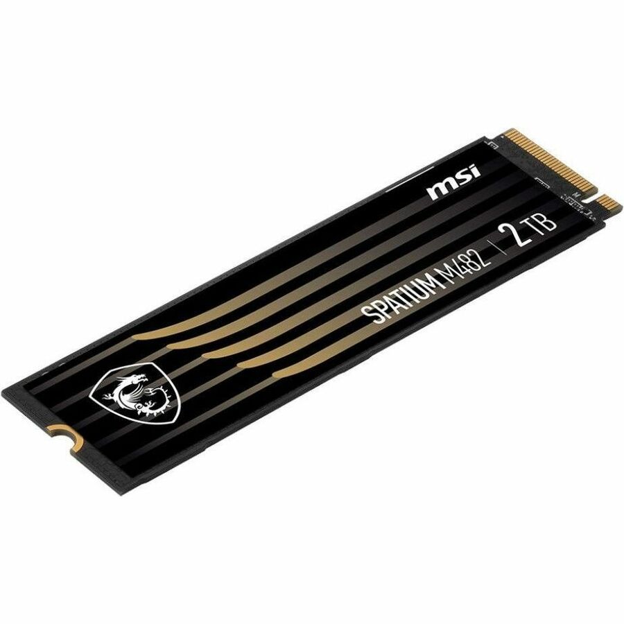 MSI SPATIUM M482 2 TB Solid State Drive - M.2 2280 Internal - PCI Express NVMe (PCI Express NVMe 4.0 x4) SM482N2TB