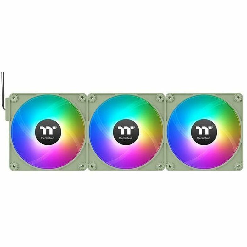 Thermaltake CT120 EX Reverse ARGB Sync PC Cooling Fan Matcha Green (3-Fan Pack) - 3 Pack CL-F198-PL12MG-A