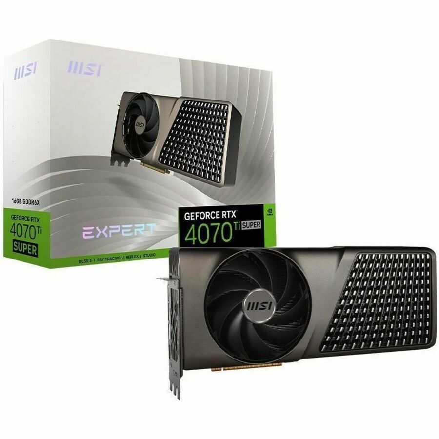 MSI NVIDIA GeForce RTX 4070 Ti SUPER Graphic Card - 16 GB GDDR6X G407TS16E
