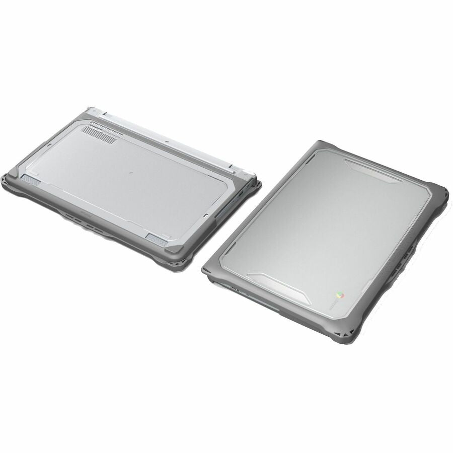 Extreme Shell-F2 Slide Case for HP Fortis Chromebook G10 11" and Clamshell Chrombook 11" G8/G9 (Gray/Clear) HP-ESF-FCB-G10-GRY