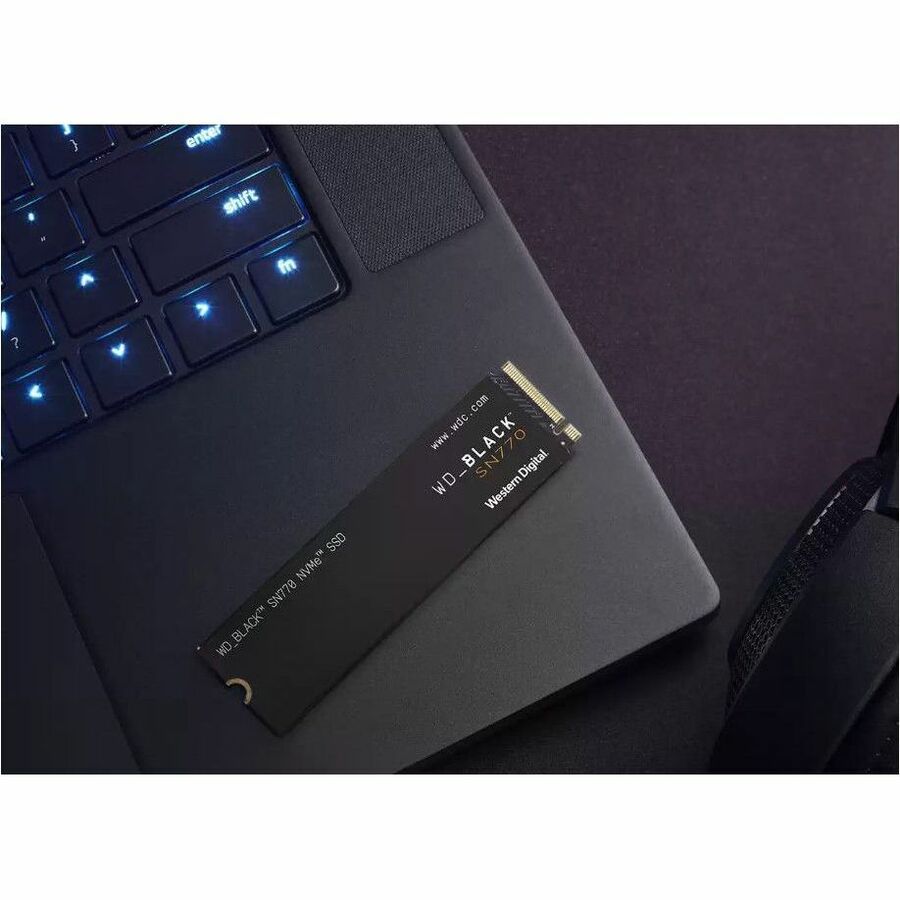 WD Black SN770 WDS250G3X0E-00B3N0 250 GB Solid State Drive - M.2 2280 Internal - PCI Express NVMe (PCI Express NVMe 4.0 x4) WDS250G3X0E-00B3N0
