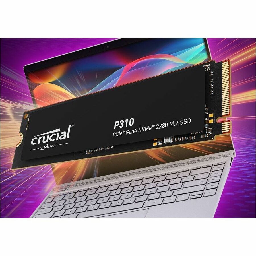 Crucial P310 1 TB Solid State Drive - M.2 2280 Internal - PCI Express NVMe (PCI Express NVMe 4.0 x4) CT1000P310SSD8