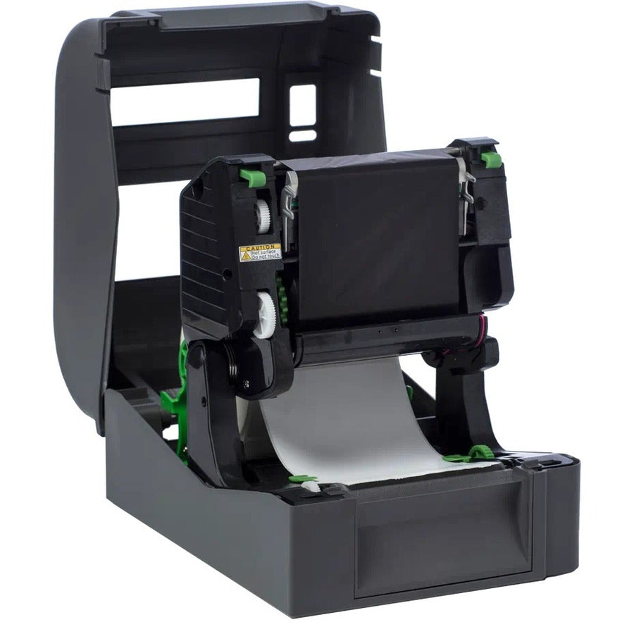 Brother Td-4420tn Desktop Direct Thermal/Thermal Transfer Printer - Monochrome - Label/Receipt Print - Fast Ethernet - USB - USB Host - Serial - With Cutter TD4420TN