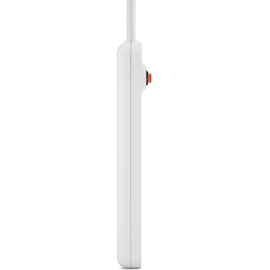 Belkin 6 Outlet Power Strip - 5 foot cord - White F9P609-05R-DP
