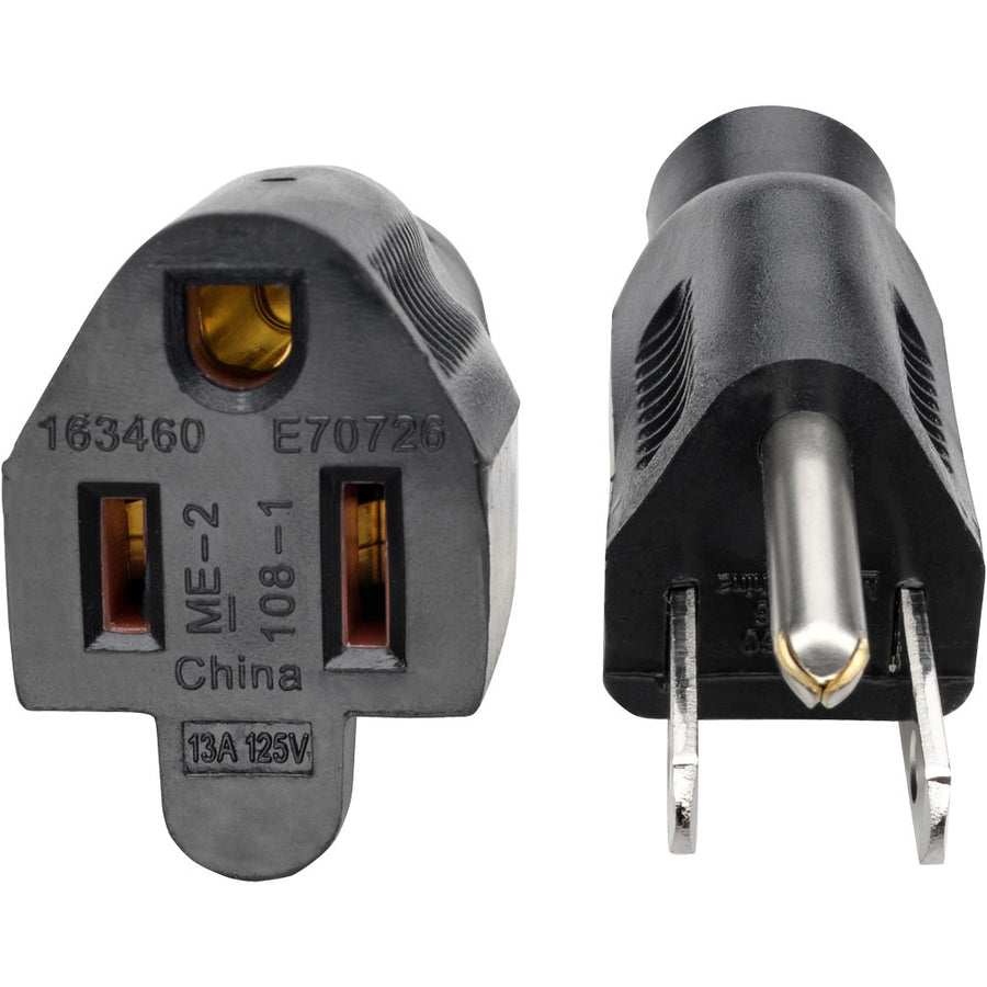 Eaton Tripp Lite Series Power Extension Cord, NEMA 5-15P to NEMA 5-15R - 13A, 120V, 16 AWG, 25 ft. (7.62 m), Black P024-025-13A